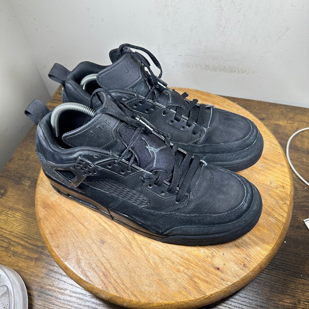 Jordan Spizike Low Black Cat Mens Sneakers FQ1759-001 Black Size 9.5